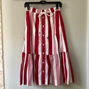 JCrew drawstring skirt